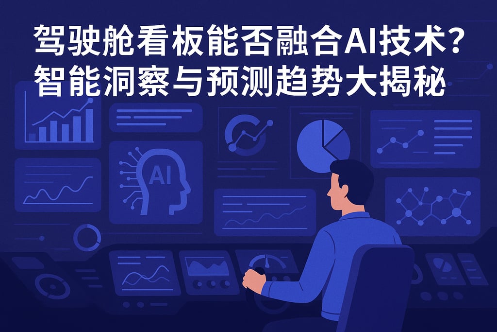 驾驶舱看板能否融合AI技术？智能洞察与预测趋势大揭秘