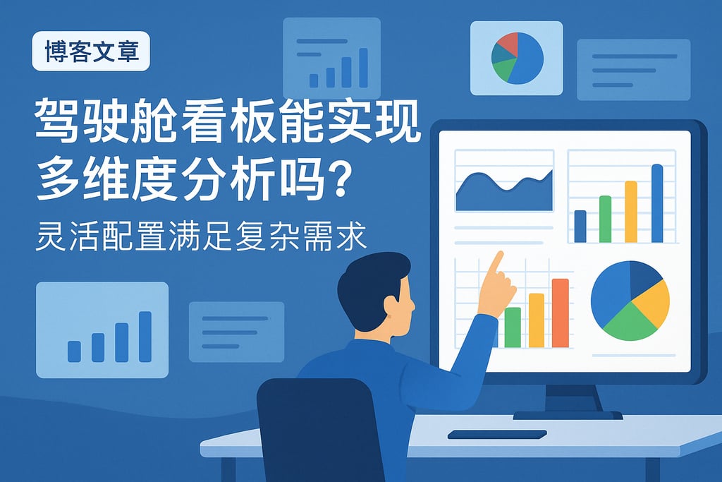 驾驶舱看板能实现多维度分析吗？灵活配置满足复杂需求