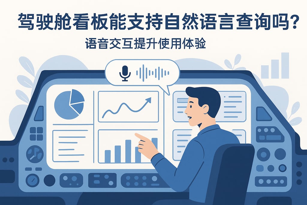 驾驶舱看板能支持自然语言查询吗？语音交互提升使用体验
