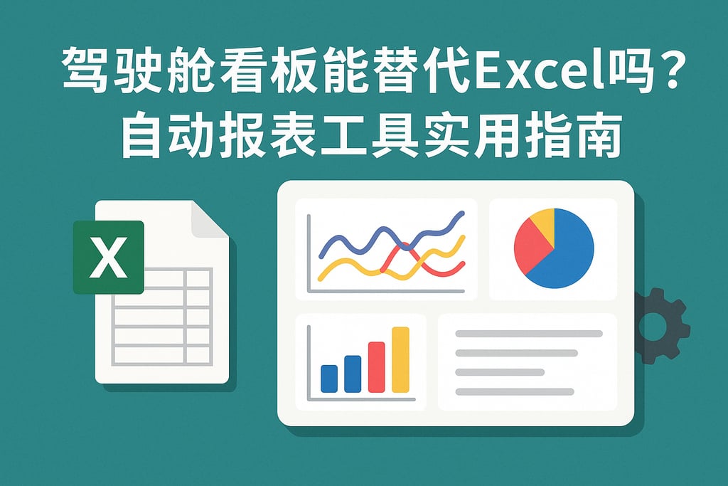 驾驶舱看板能替代Excel吗？自动报表工具实用指南