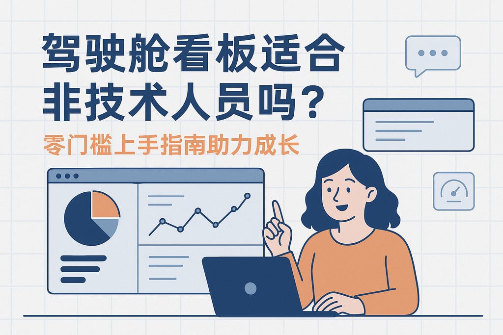 驾驶舱看板适合非技术人员吗？零门槛上手指南助力成长