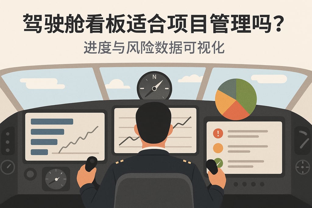 驾驶舱看板适合项目管理吗？进度与风险数据可视化