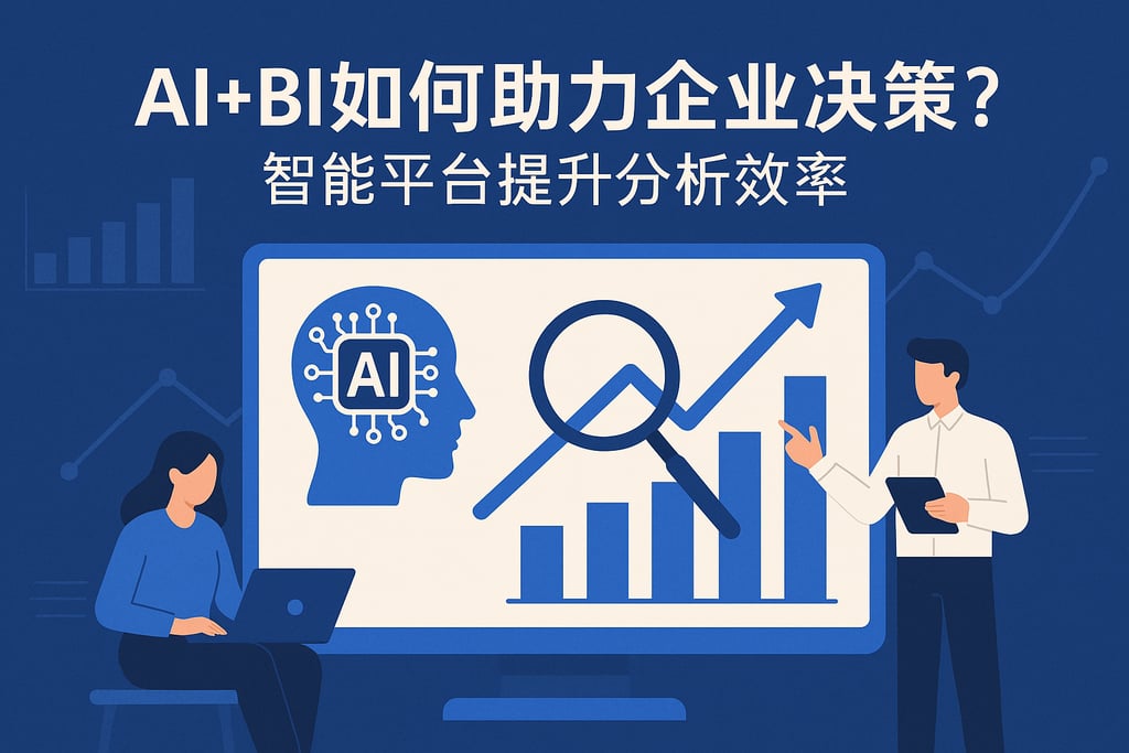 AI+BI如何助力企业决策？智能平台提升分析效率