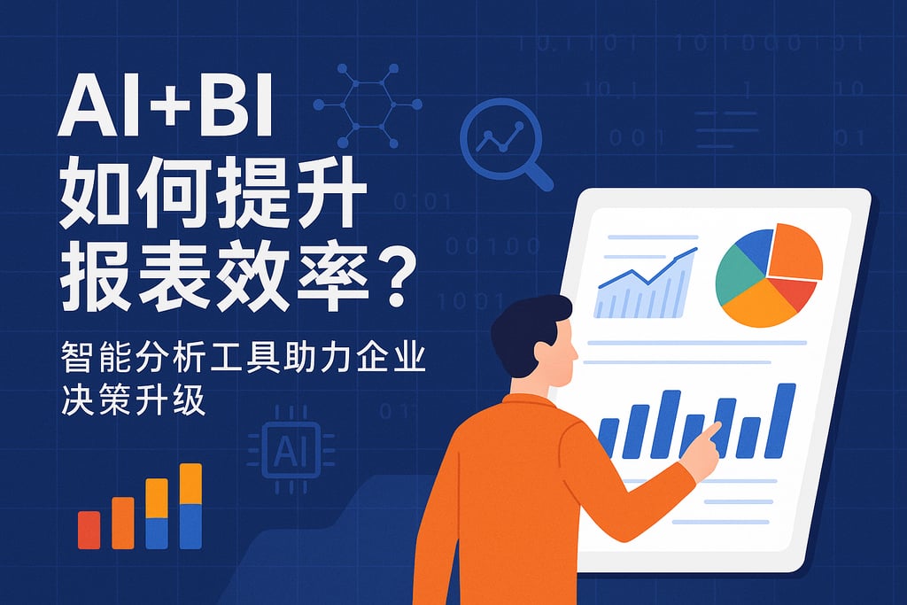 AI+BI如何提升报表效率？智能分析工具助力企业决策升级
