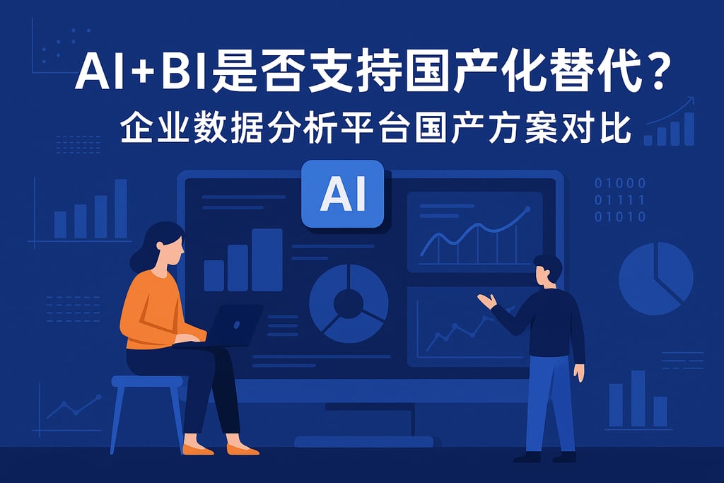 AI+BI是否支持国产化替代？企业数据分析平台国产方案对比
