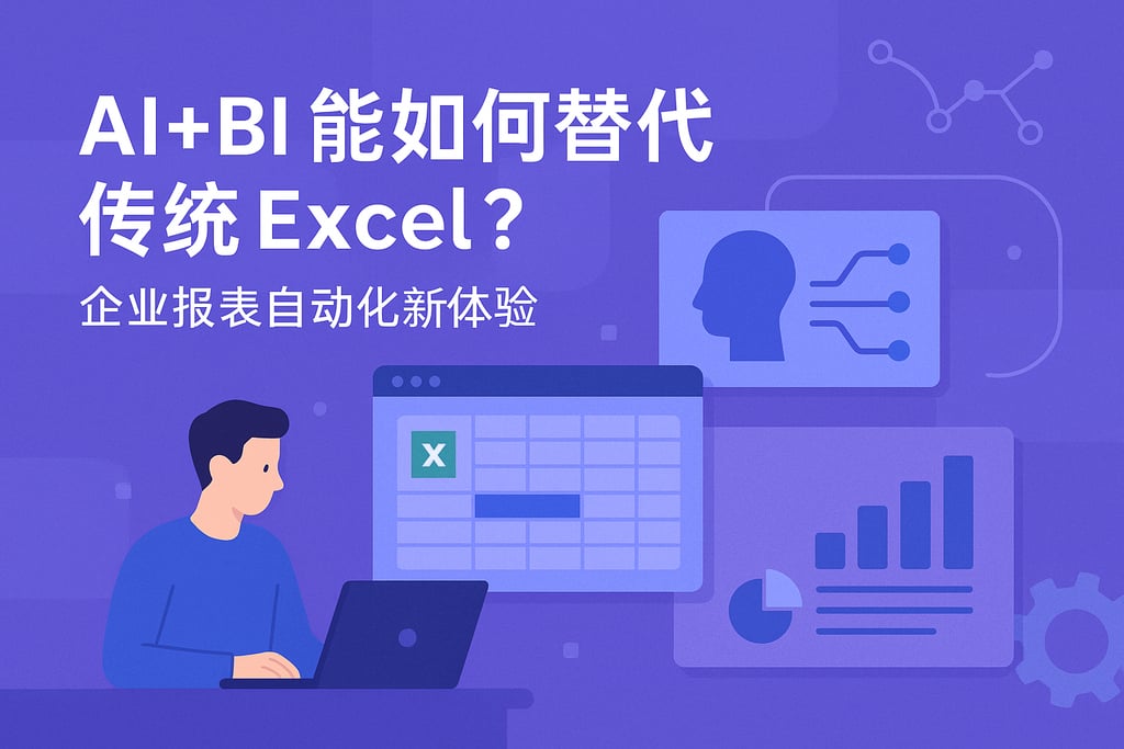 AI+BI能如何替代传统Excel？企业报表自动化新体验