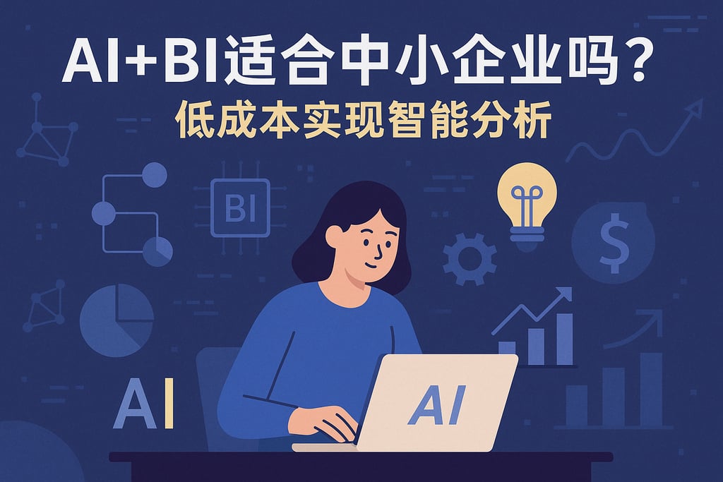 AI+BI适合中小企业吗？低成本实现智能分析