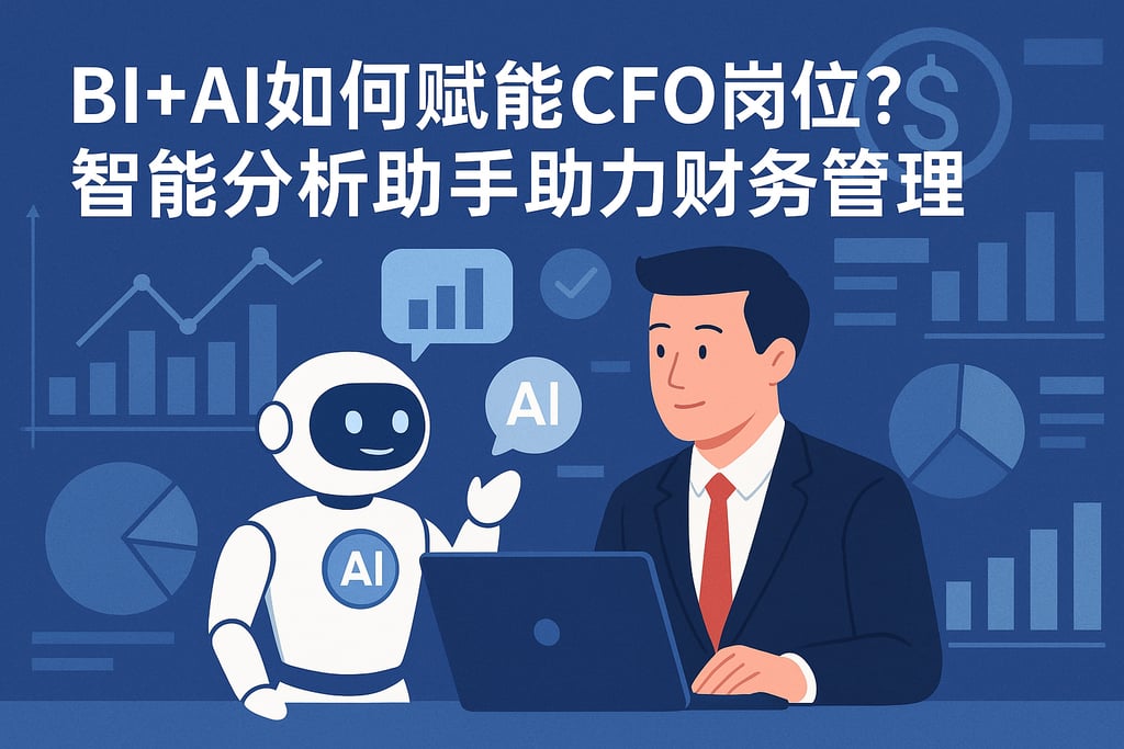BI+AI如何赋能CFO岗位？智能分析助手助力财务管理