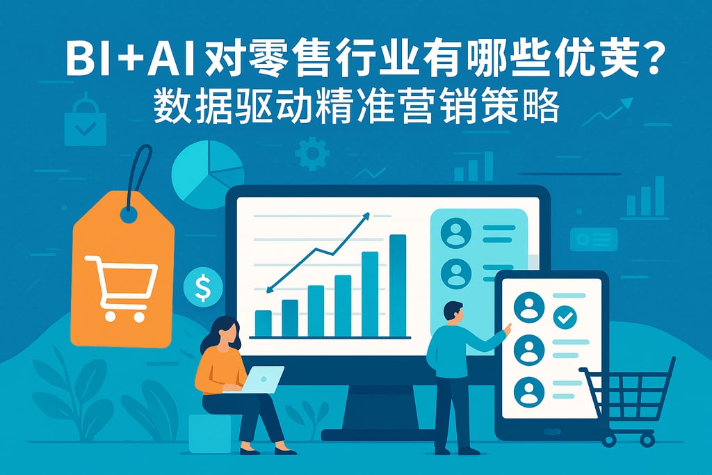 BI+AI对零售行业有哪些优势？数据驱动精准营销策略