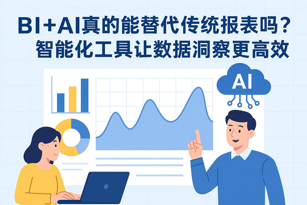BI+AI真的能替代传统报表吗？智能化工具让数据洞察更高效