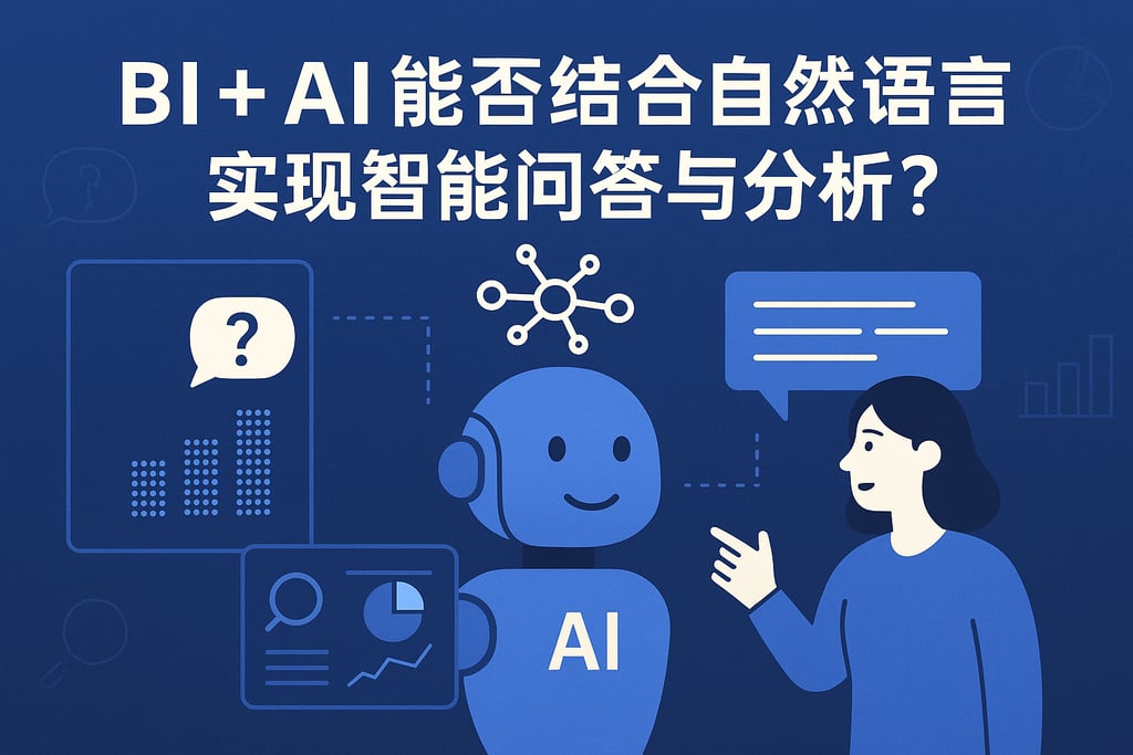 BI+AI能否结合自然语言？实现智能问答与分析