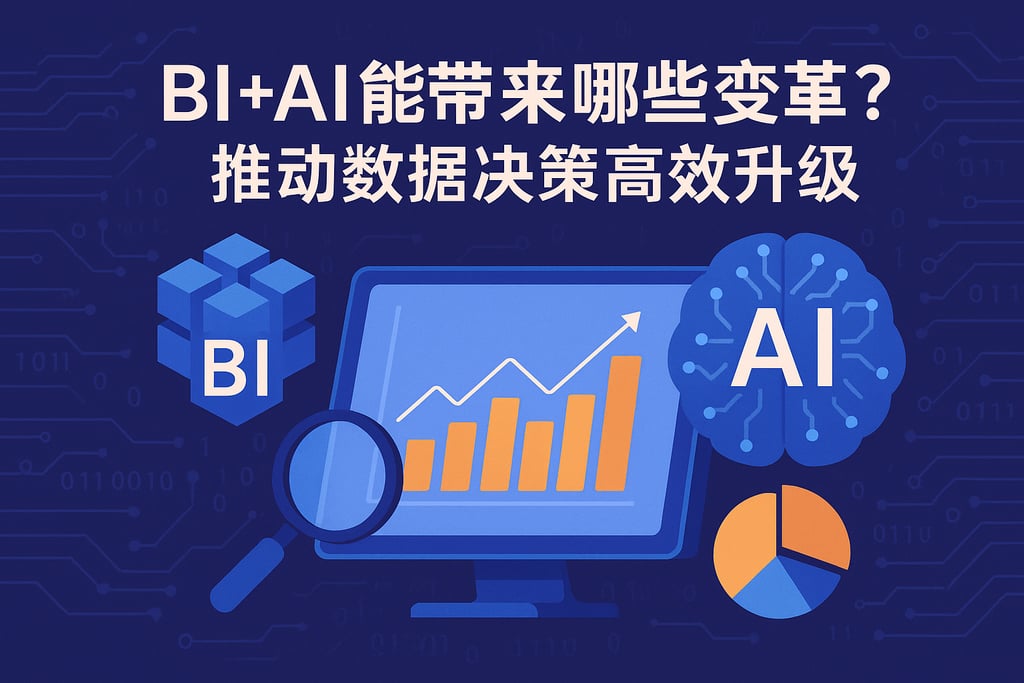 BI+AI能带来哪些变革？推动数据决策高效升级