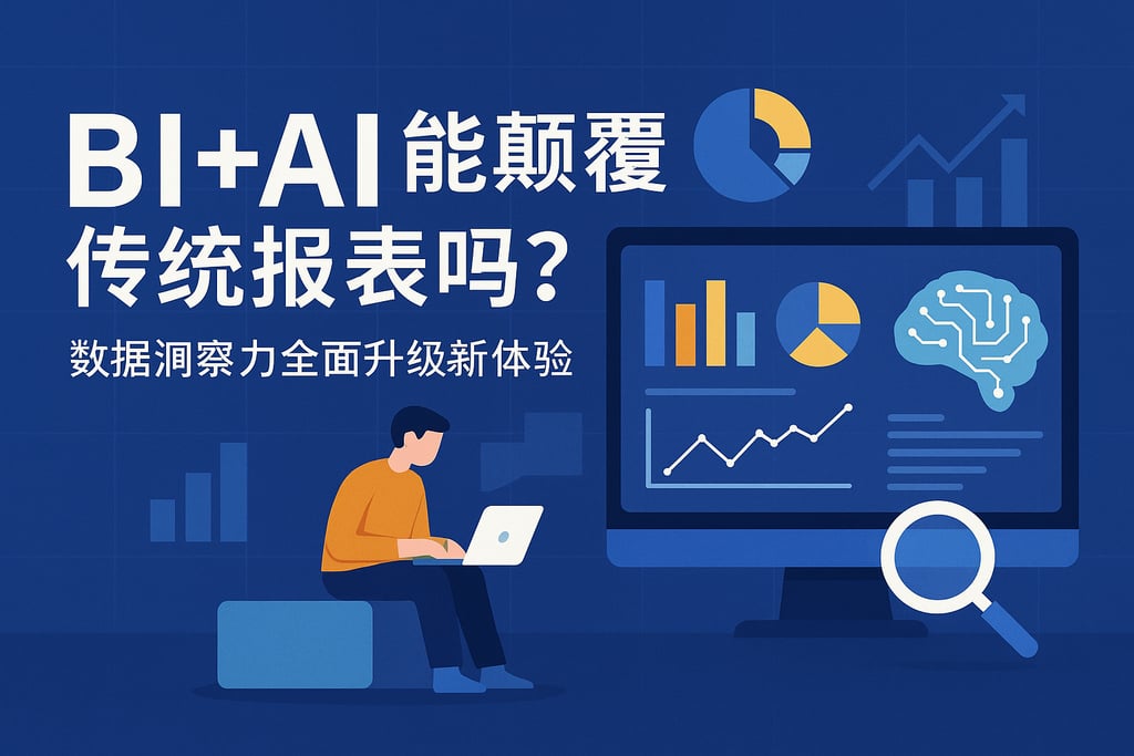 BI+AI能颠覆传统报表吗？数据洞察力全面升级新体验