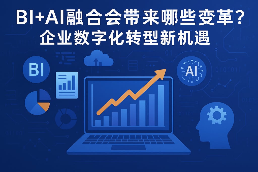 BI+AI融合会带来哪些变革？企业数字化转型新机遇