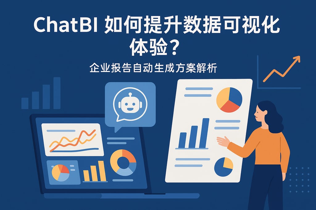 ChatBI如何提升数据可视化体验？企业报告自动生成方案解析