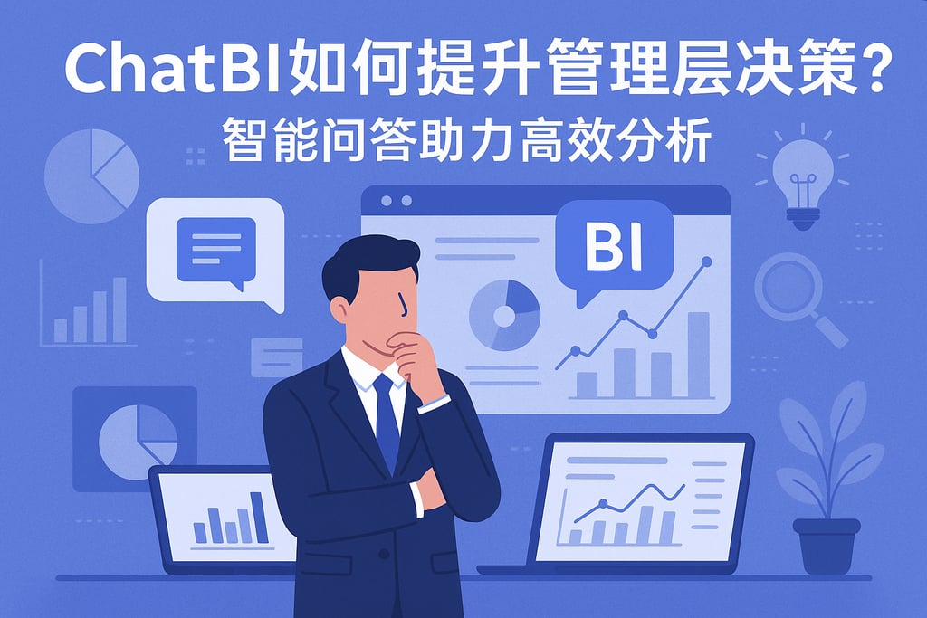 ChatBI如何提升管理层决策？智能问答助力高效分析