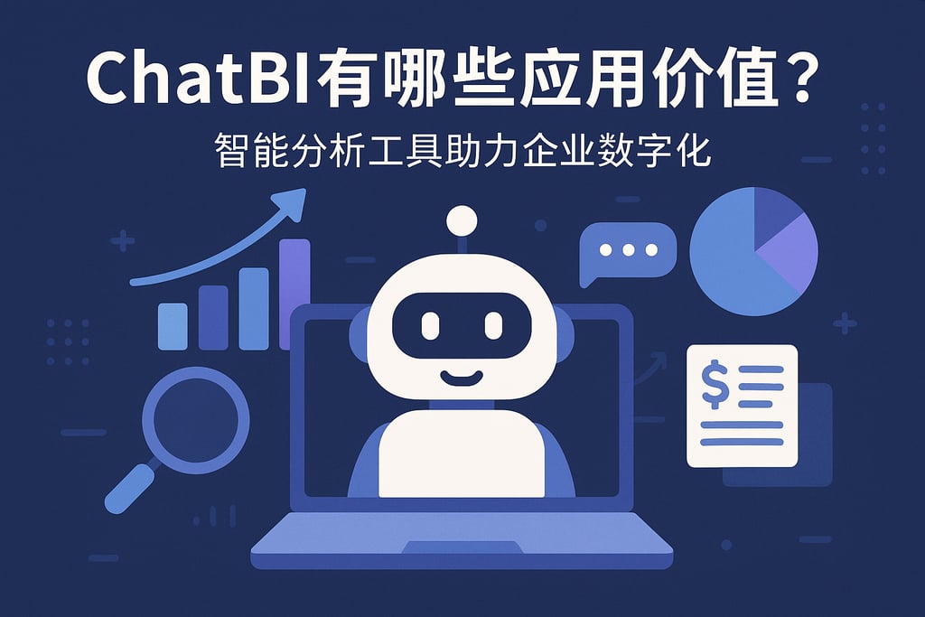 ChatBI有哪些应用价值？智能分析工具助力企业数字化