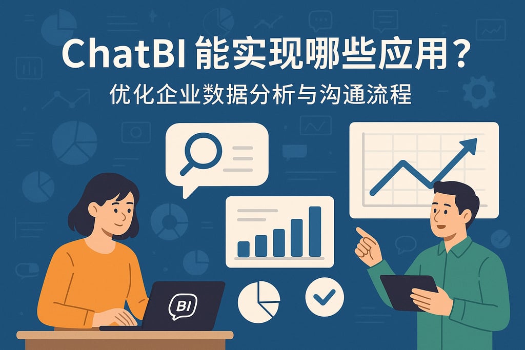 ChatBI能实现哪些应用？优化企业数据分析与沟通流程