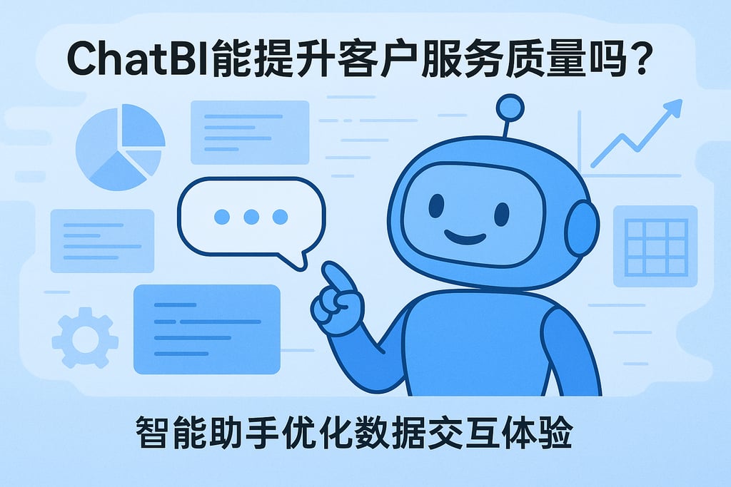 ChatBI能提升客户服务质量吗？智能助手优化数据交互体验