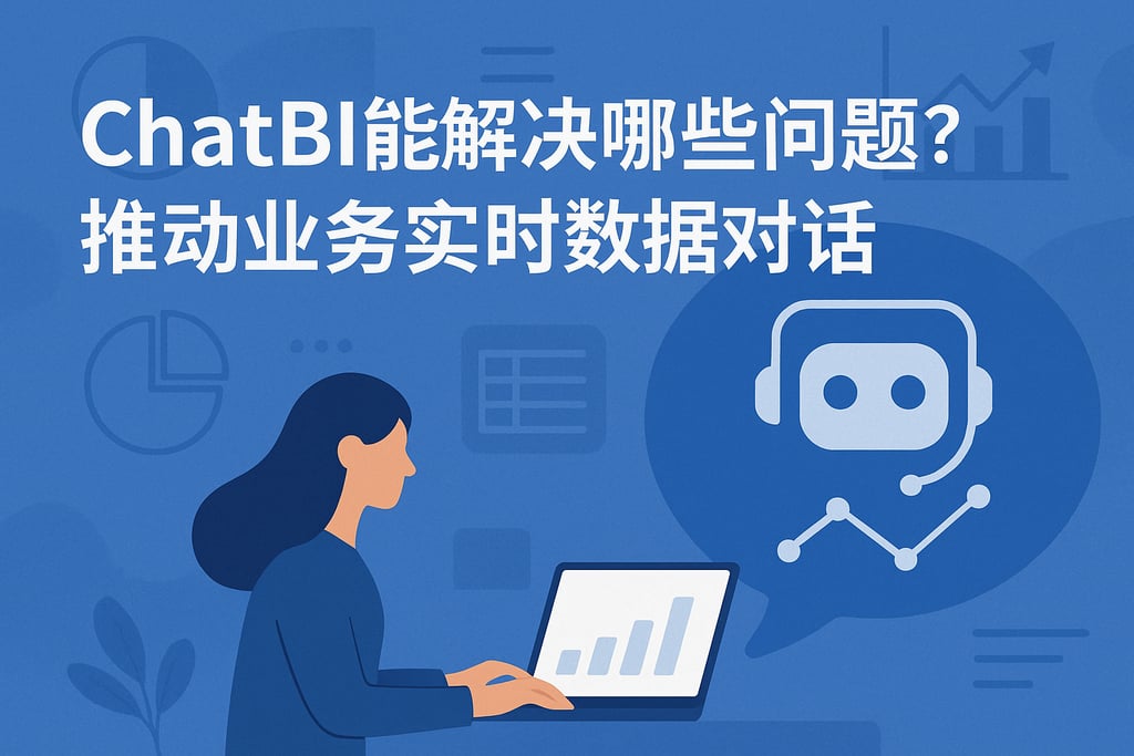 ChatBI能解决哪些问题？推动业务实时数据对话