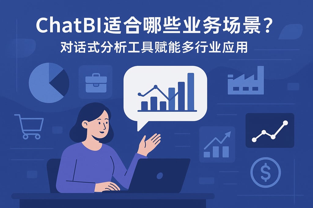 ChatBI适合哪些业务场景？对话式分析工具赋能多行业应用