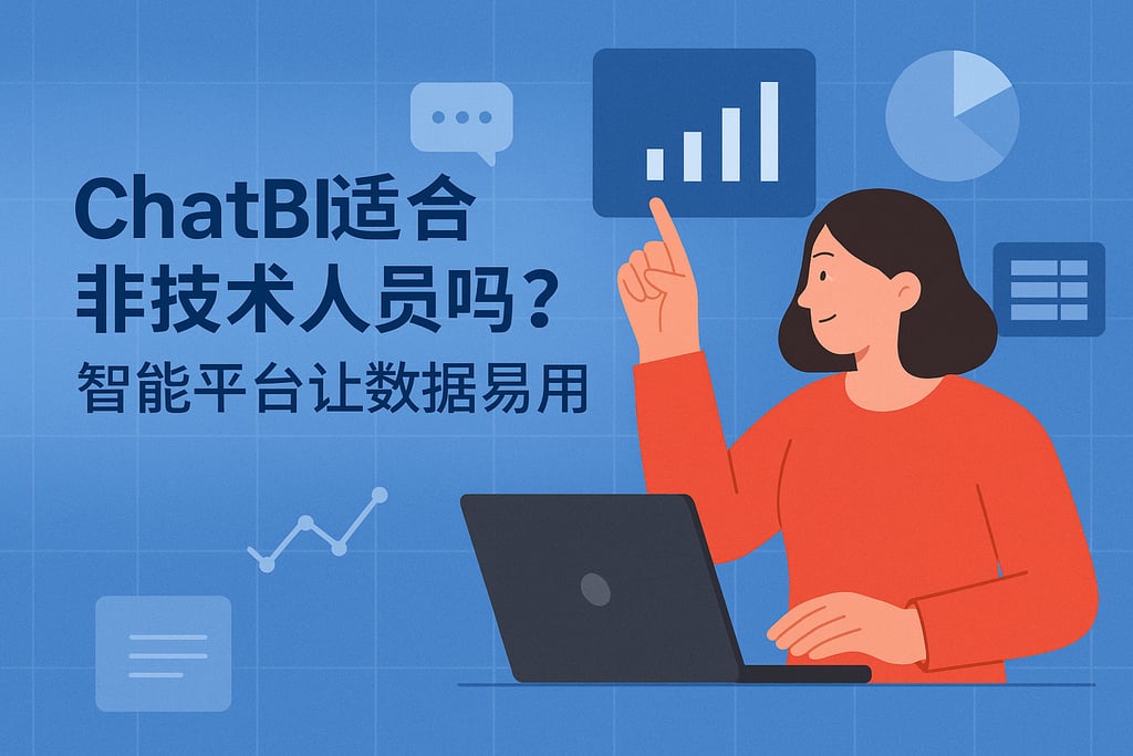ChatBI适合非技术人员吗？智能平台让数据易用