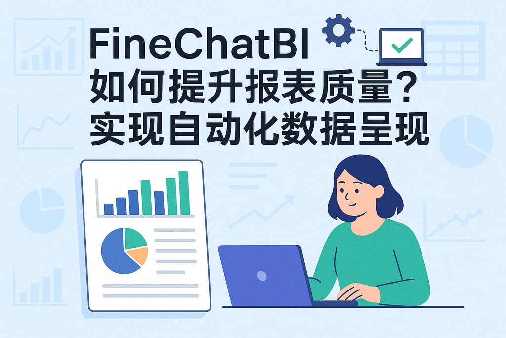 FineChatBI如何提升报表质量？实现自动化数据呈现