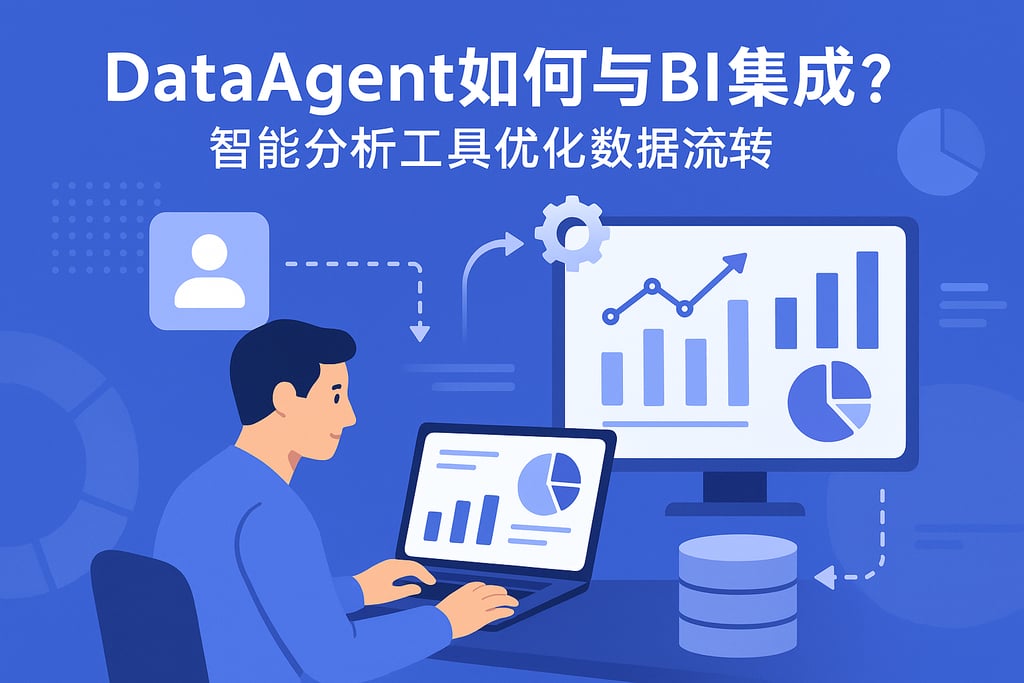 dataagent如何与BI集成？智能分析工具优化数据流转