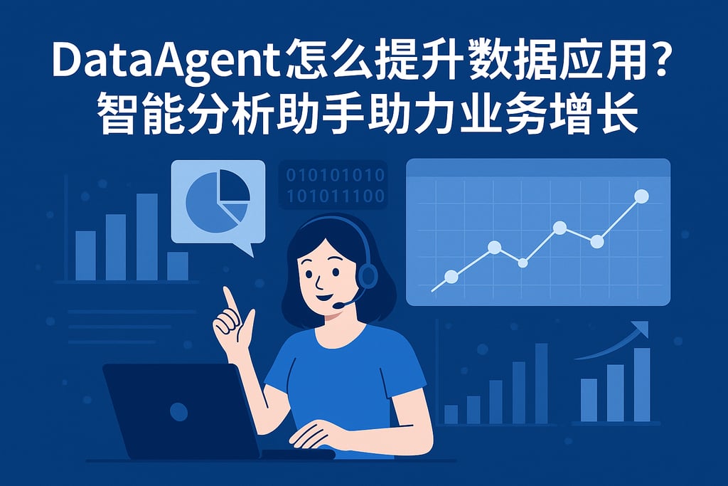 dataagent怎么提升数据应用？智能分析助手助力业务增长
