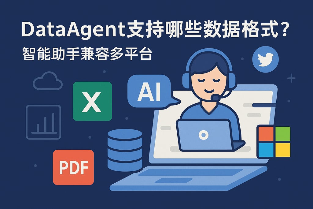 dataagent支持哪些数据格式？智能助手兼容多平台