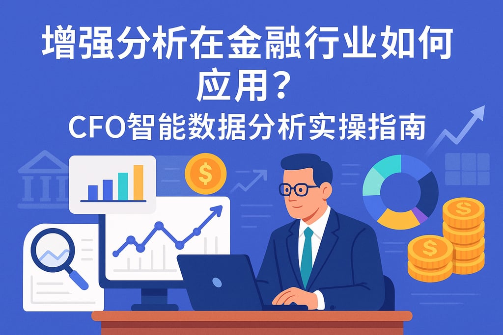 增强分析在金融行业如何应用？CFO智能数据分析实操指南