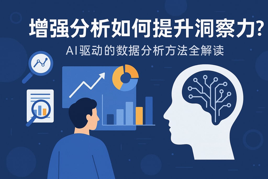 增强分析如何提升洞察力？AI驱动的数据分析方法全解读
