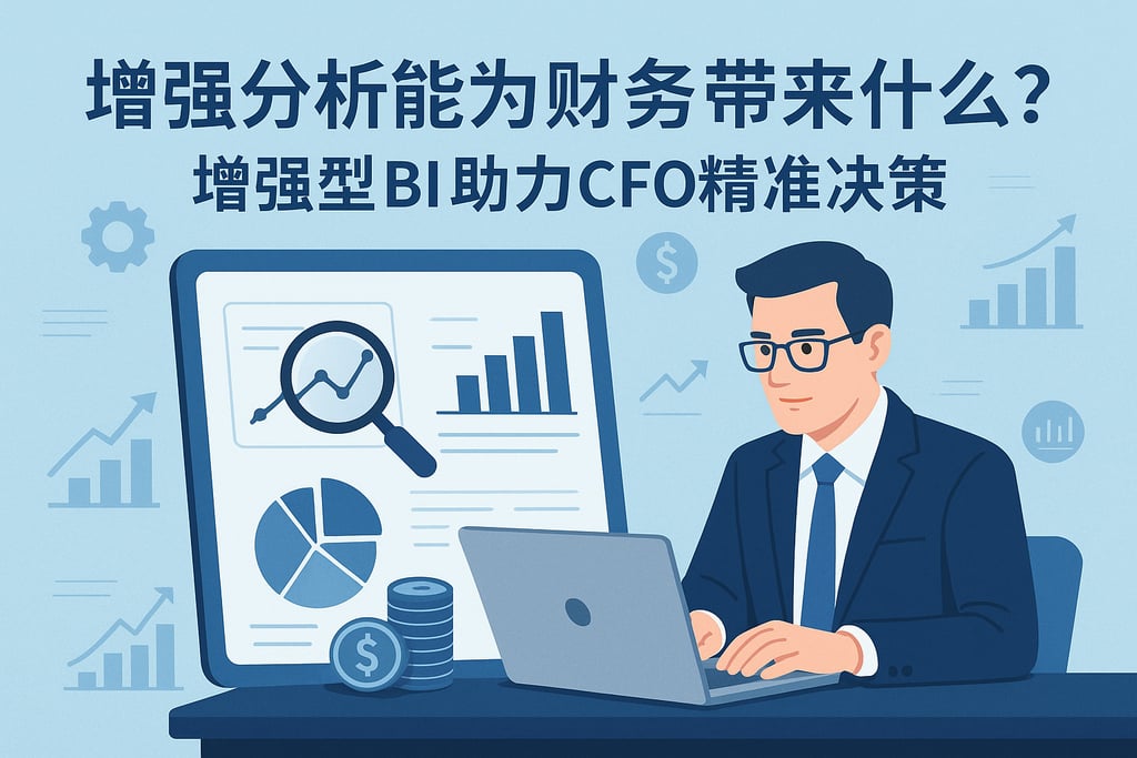 增强分析能为财务带来什么？增强型BI助力CFO精准决策