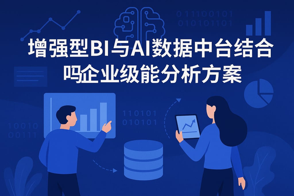 增强型BI与AI数据中台结合吗？企业级智能分析方案