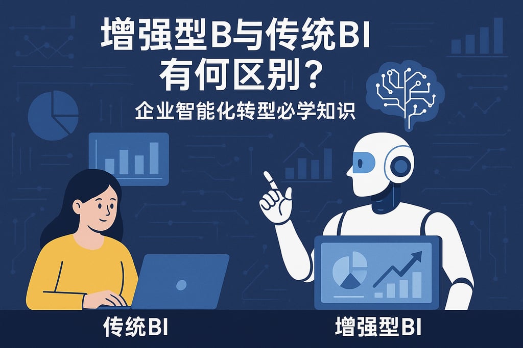 增强型BI与传统BI有何区别？企业智能化转型必学知识