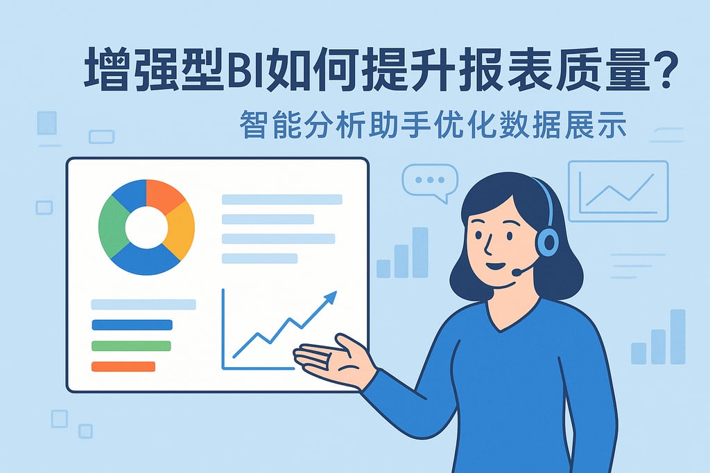 增强型BI如何提升报表质量？智能分析助手优化数据展示