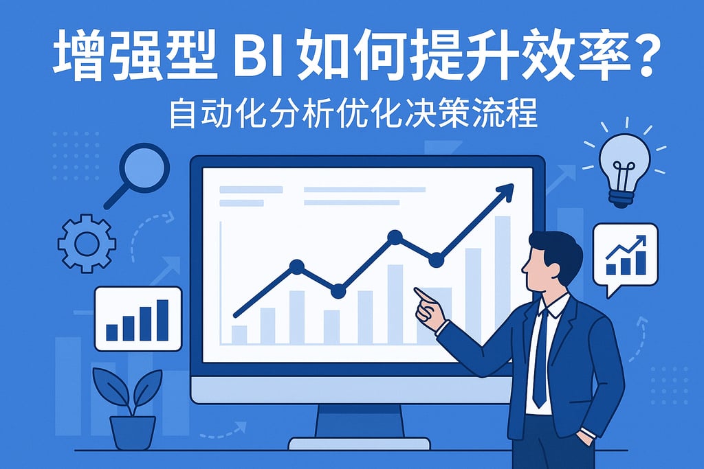 增强型BI如何提升效率？自动化分析优化决策流程