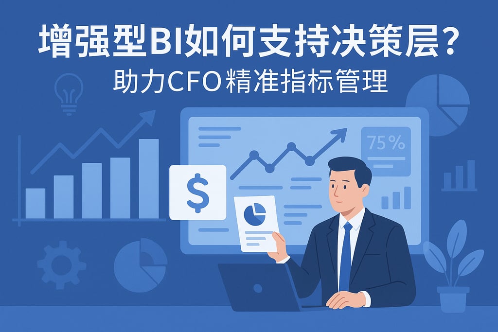 增强型BI如何支持决策层？助力CFO精准指标管理