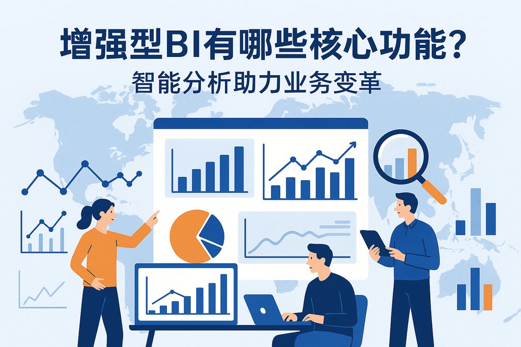 增强型BI有哪些核心功能？智能分析助力业务变革