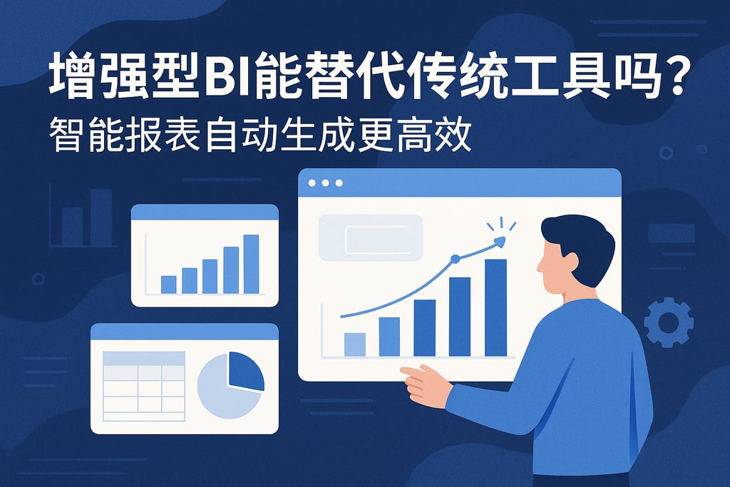 增强型BI能替代传统工具吗？智能报表自动生成更高效