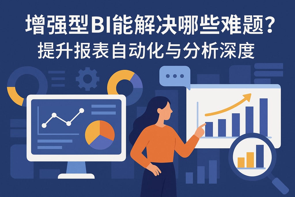 增强型BI能解决哪些难题？提升报表自动化与分析深度