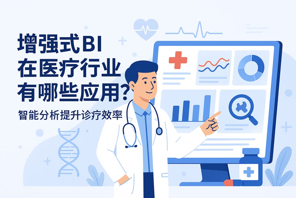 增强式BI在医疗行业有哪些应用？智能分析提升诊疗效率