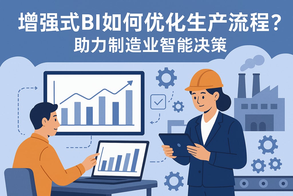 增强式BI如何优化生产流程？助力制造业智能决策