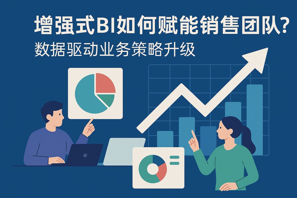 增强式BI如何赋能销售团队？数据驱动业务策略升级