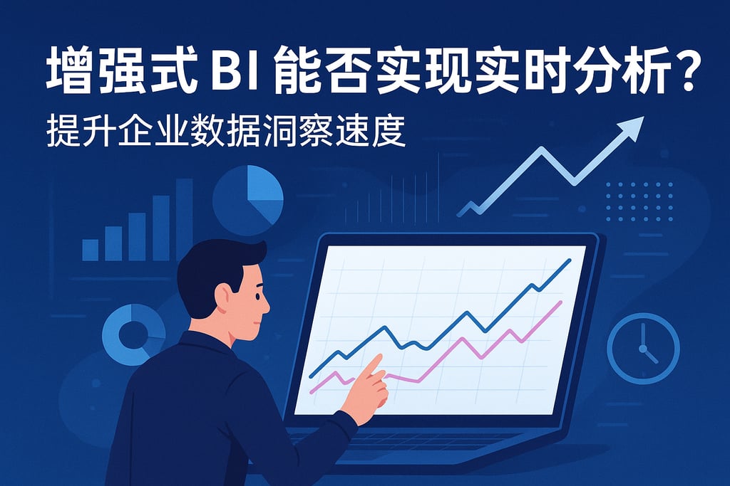 增强式BI能否实现实时分析？企业数据洞察速度提升