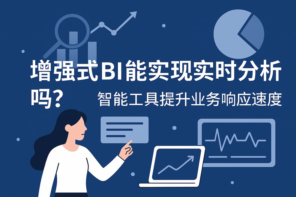 增强式BI能实现实时分析吗？智能工具提升业务响应速度
