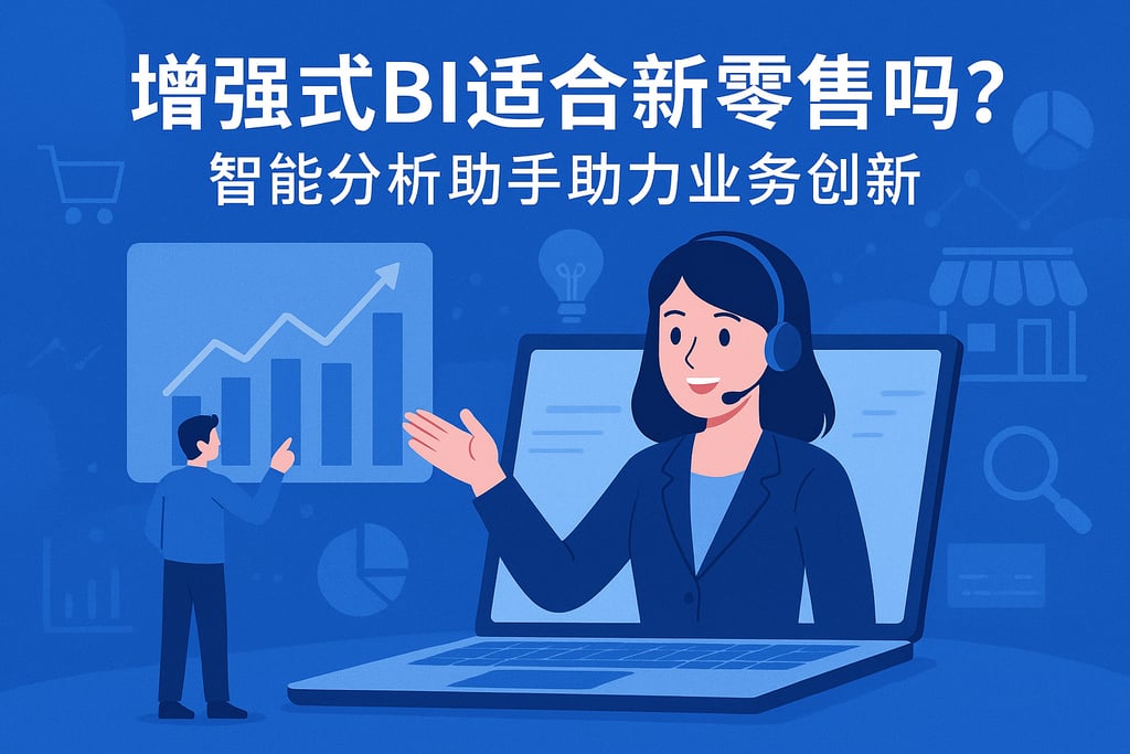 增强式BI适合新零售吗？智能分析助手助力业务创新