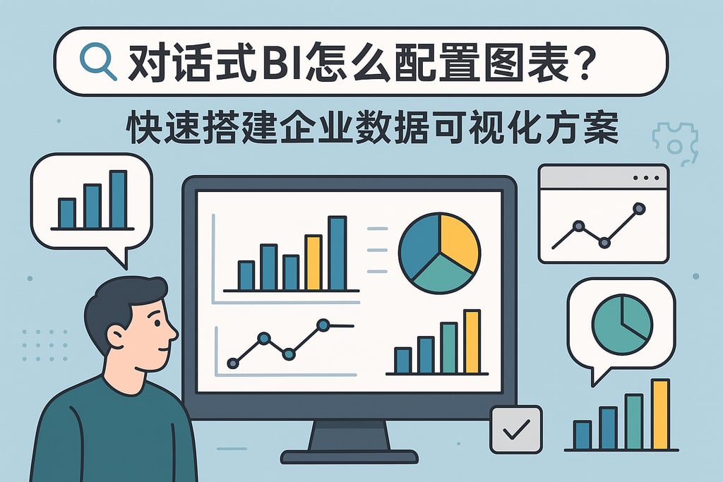 对话式BI怎么配置图表？快速搭建企业数据可视化方案