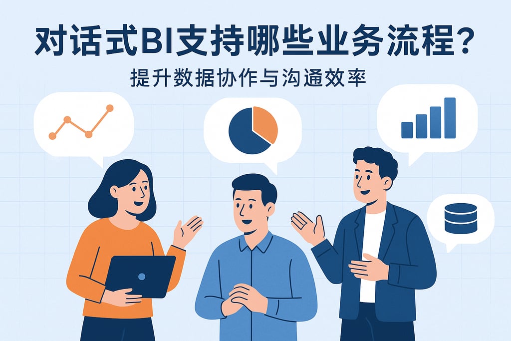 对话式BI支持哪些业务流程？提升数据协作与沟通效率
