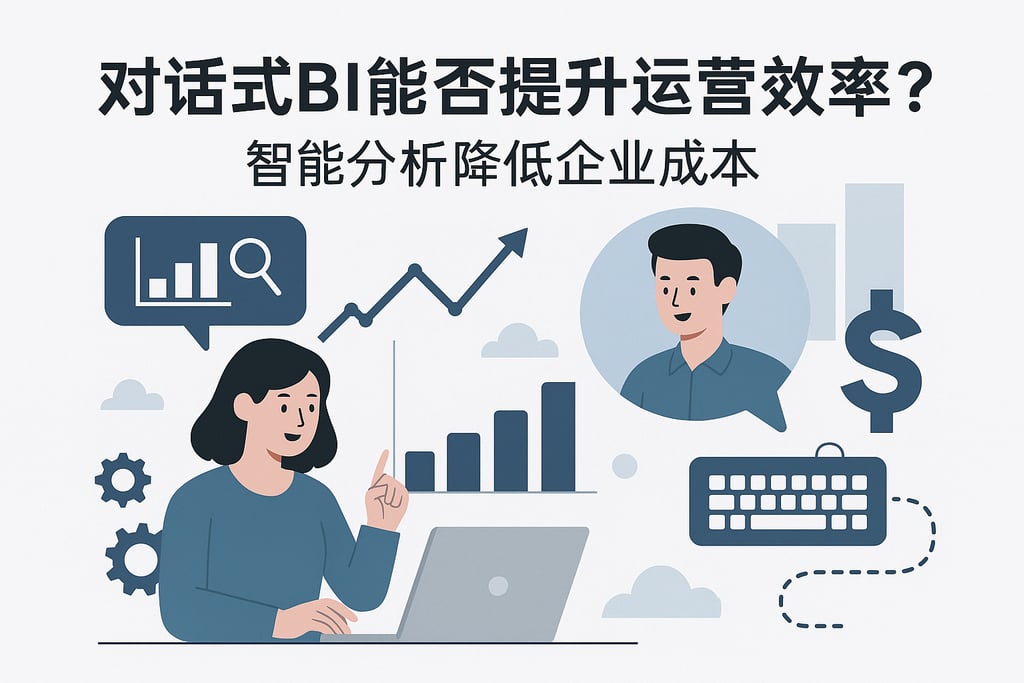 对话式BI能否提升运营效率？智能分析降低企业成本